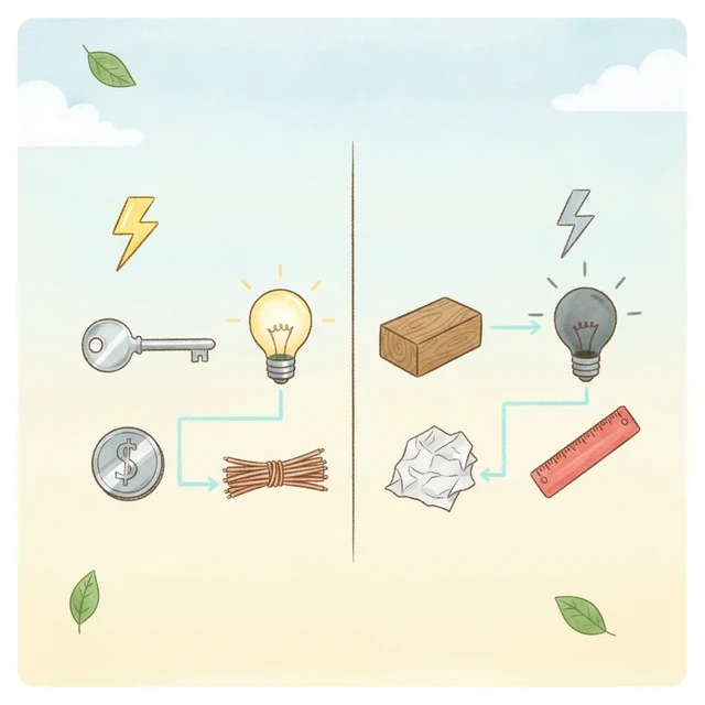 電気を通す物・通さない物