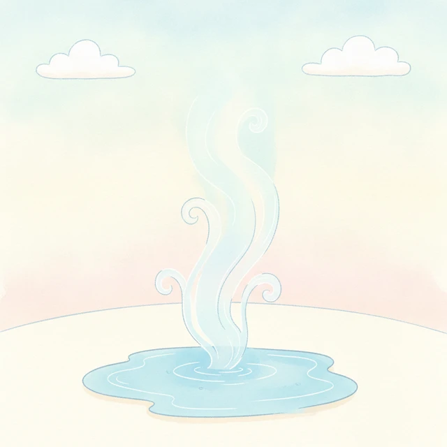 蒸発 — 水は空気に変わる