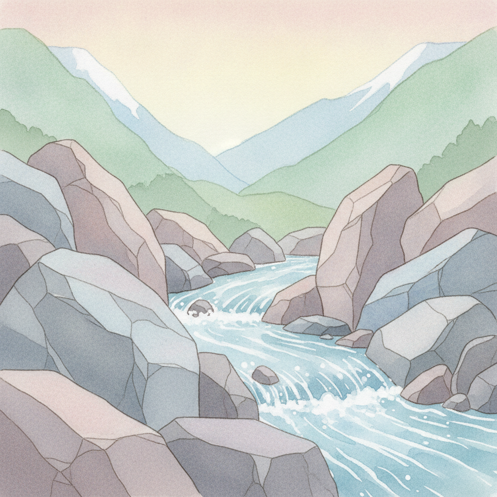 川がつくる地形