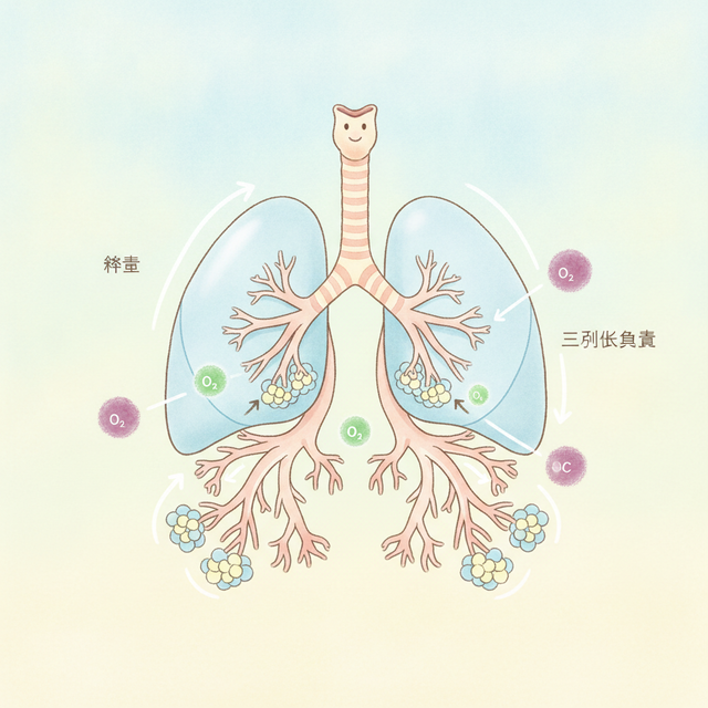 呼吸のしくみ