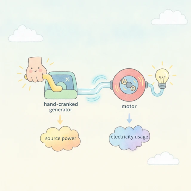 電気をつくる — 発電