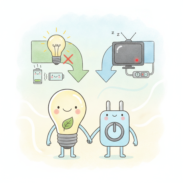 省エネと電気の使い方