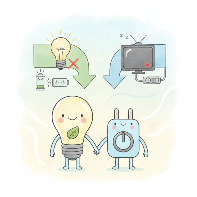 省エネと電気の使い方